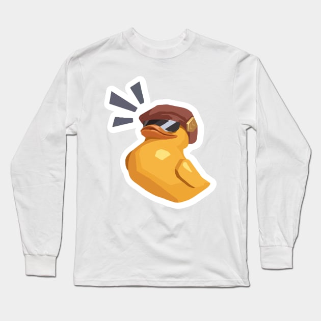 Quack!! Long Sleeve T-Shirt by Tad